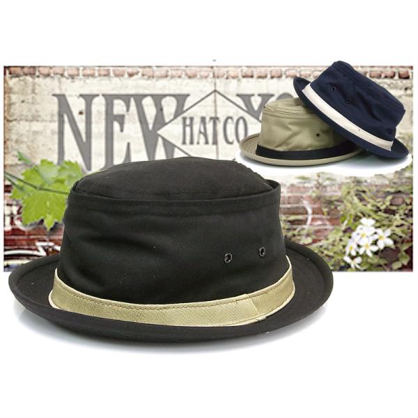 NEWYORKHAT【ニューヨークハット】#3061 COTTON STINGY コットンスティンギー ポークパイハット　7283  19422 20953　22947