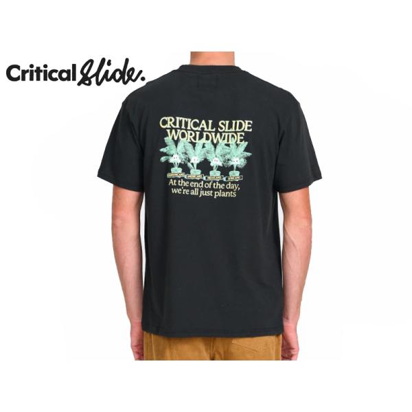 TCSS【ザクリティカルスライドソサイエティ】WORLDWIDE TEE CRITICAL BLACK Tシャツ クリティカルブラック 19534
