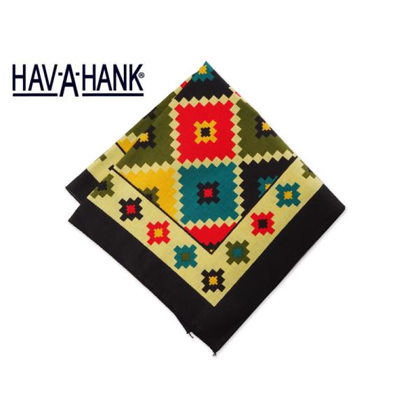 HAV-A-HANK ハブアハンク SOUTHWEST BANDANA ARGYLE バンダナ アーガイル 12114 20801　21222