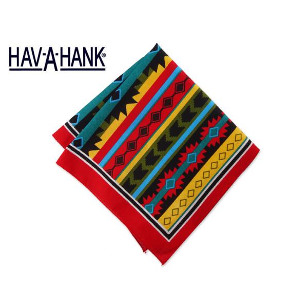 HAV-A-HANK ハブアハンク SOUTHWEST BANDANA MODERN AZTEC バンダナ アステカ族 12114 20801　21222