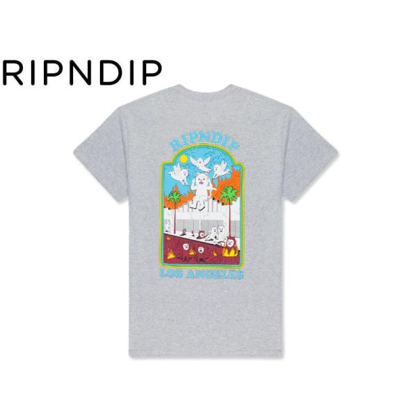 RIPNDIP リップンディップ Heaven On Earth T-shirts Ash