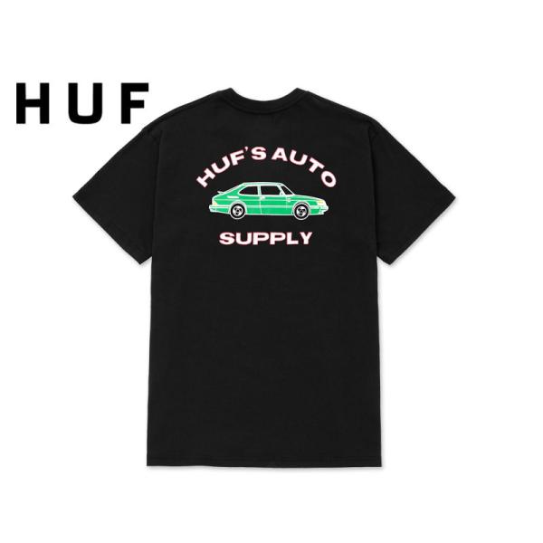 HUF ハフ CHOP SHOP POCKET T-SHIRTS BLACK チョップショップ ポケットTシャツ ブラック 20933