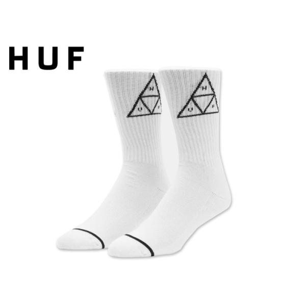 HUF ハフ SET TT CREW SOCKS WHITE クルーソックス ホワイト 20946