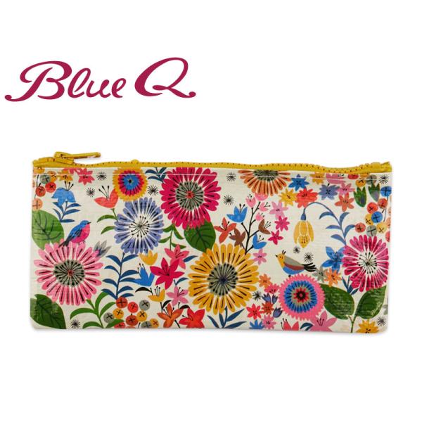 Blue Q ブルーキュー FLOWER FIELD PENCIL ペンシルケース ペンケース 20963
