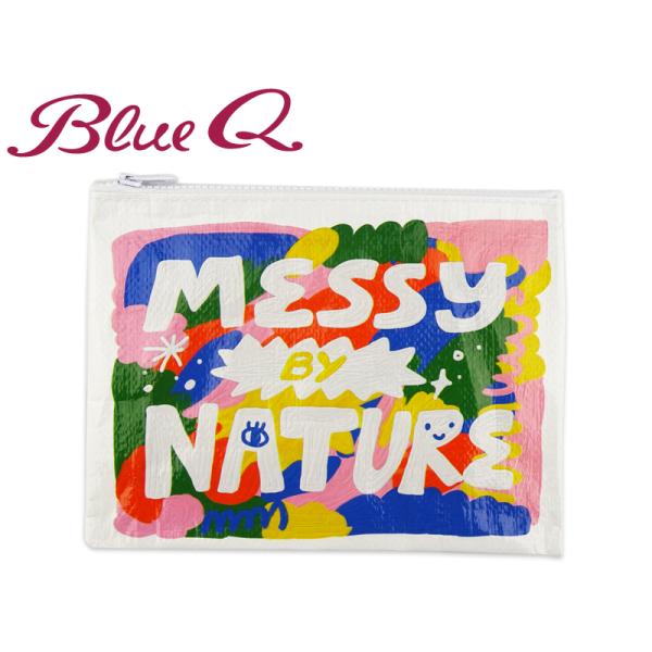 Blue Q ブルーキュー MESSY BY NATURE ZIPPER POUCH ジッパーポーチ 20963
