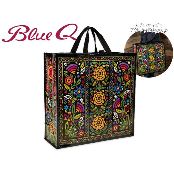 Blue Q ブルーキュー FLOWER FEST SHOPPER ショッピングバッグ 20966