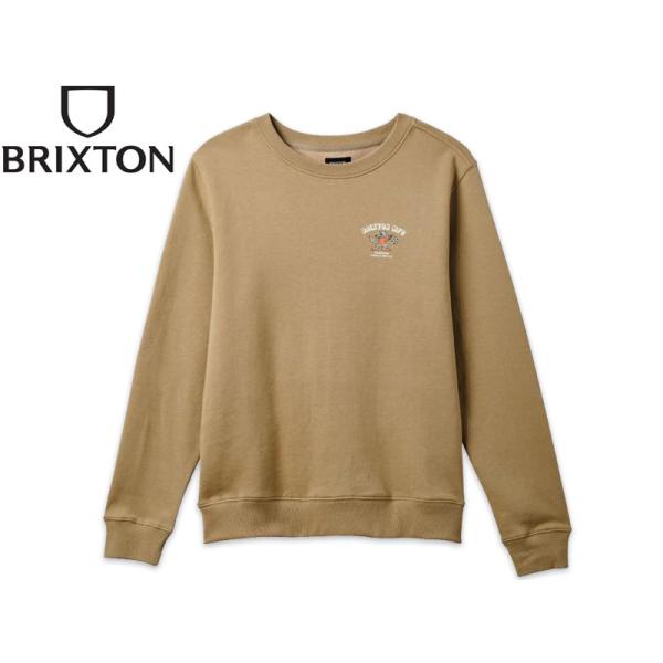BRIXTON ブリクストン WYNMORE CREW SAND クルーネック サンド 21384