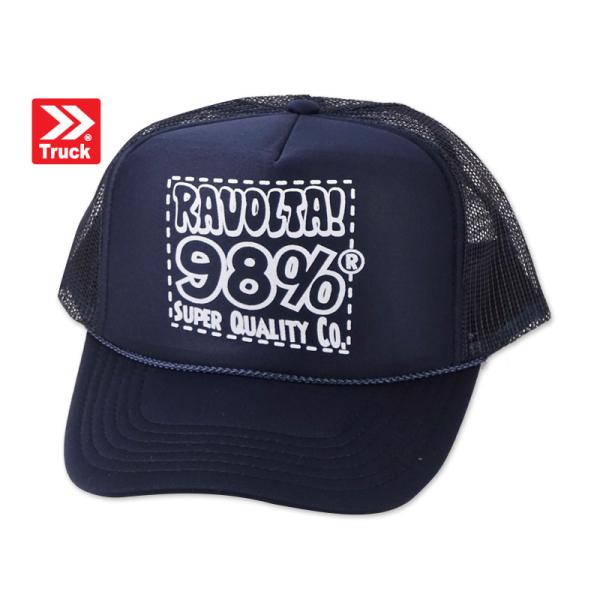 TRUCK BRAND トラックブランド COUPON #RV17 メッシュキャップ ネイビー 21618