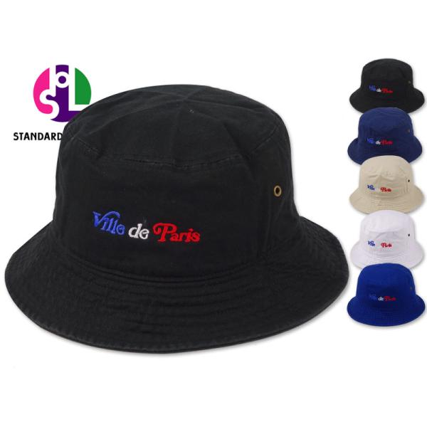 STANDARD HAT LABO スタンダードハットラボ VILLE DE PARIS BUCKET HAT ヴィル・ド・パリ バケットハット 21778