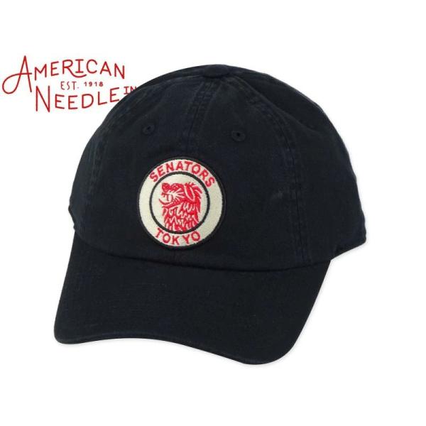 AMERICAN NEEDLE アメリカンニードル BALLPARK NPB CLASSIC ARCHIVE-TOKYO SENATOR BLACK 東京セネターズ キャップ ブラック 22374