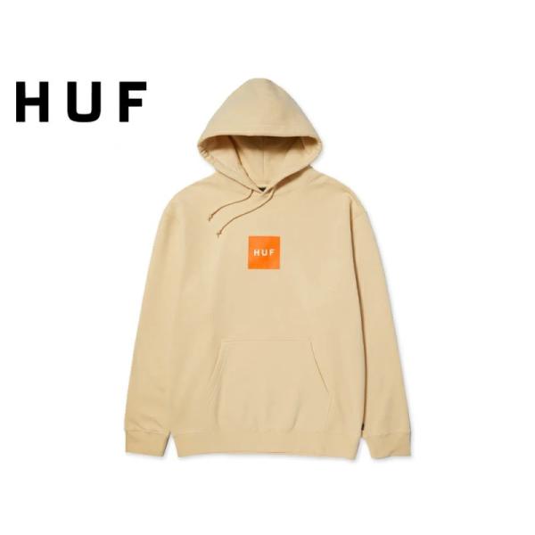 HUF ハフ SET BOX PULLOVER HOODIE WHEAT プルオーバーフーディー ウィート 21373 22543