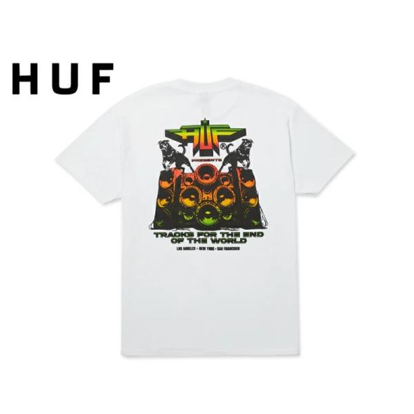 HUF ハフ END OF THE WORLD T-SHIRTS WHITE ミラー Tシャツ ホワイト 22569