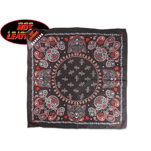 HOT LEATHERS ホットレザー ORIGINAL DESIGN BANDANA SUGAR CAT PACOLOCO オリジナル バンダナ シュガーキャット パコロコ 22862