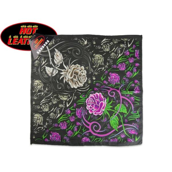 HOT LEATHERS ホットレザー ORIGINAL DESIGN BANDANA TRIBAL ROSE オリジナル バンダナ トライバルローズ 22862