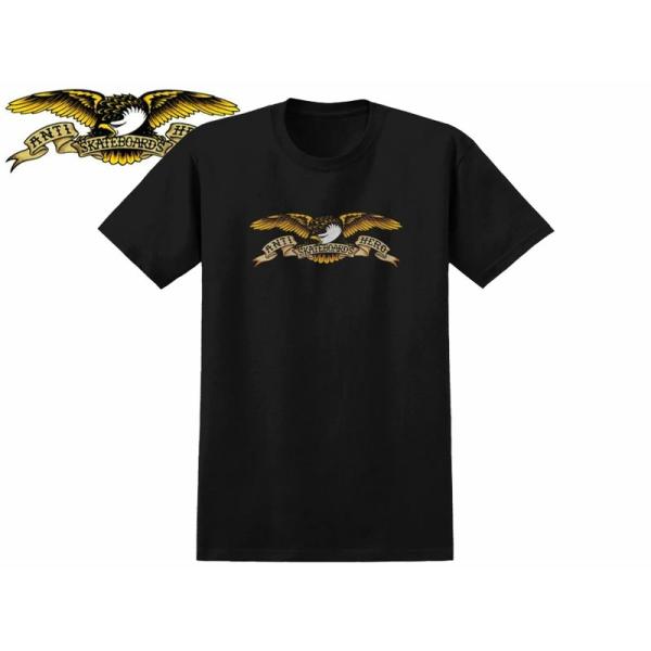 ANTIHERO アンタイヒーロー EAGLE S/S TEE BLACK MULTI イーグル Tシャツ ブラックマルチ 22870