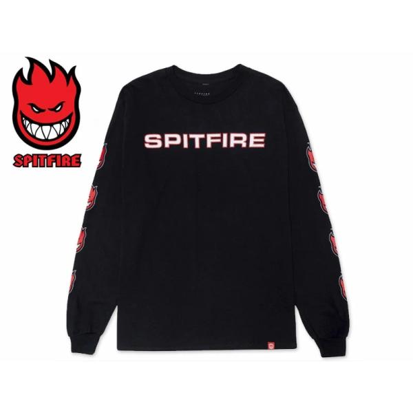 SPITFIRE スピットファイヤー CALSSIC 87 BIGHEAD FILL LONG SLEEVE BLACK ロングスリーブ ブラック 22877