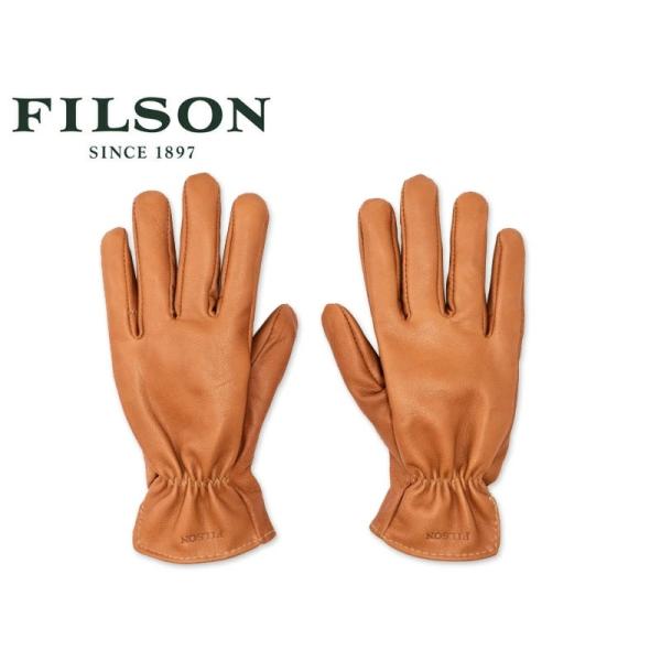 FILSON フィルソン ORIGINAL GOATSKIN GLOVES SADDLE BROWN オリジナル ゴートスキン グローブ サドルブラウン 22933