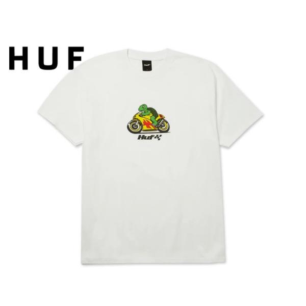 HUF ハフ SLOW AND STEADY T-SHIRTS WHITE Tシャツ ホワイト 22974