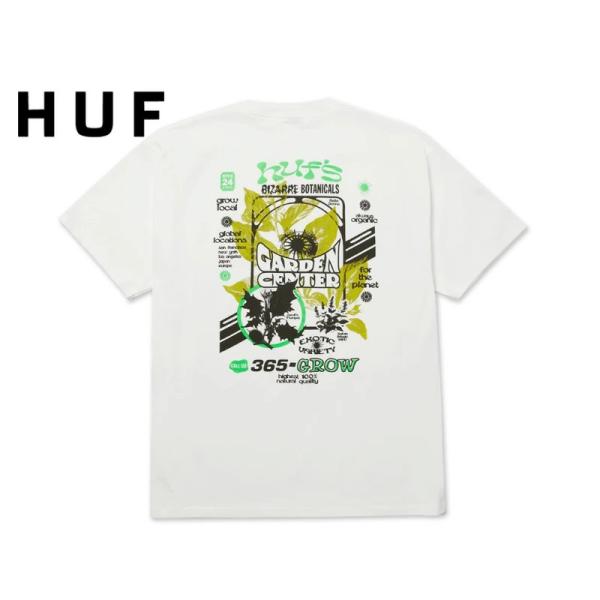 HUF ハフ GARDEN CENTER T-SHIRTS WHITE Tシャツ ホワイト 22976