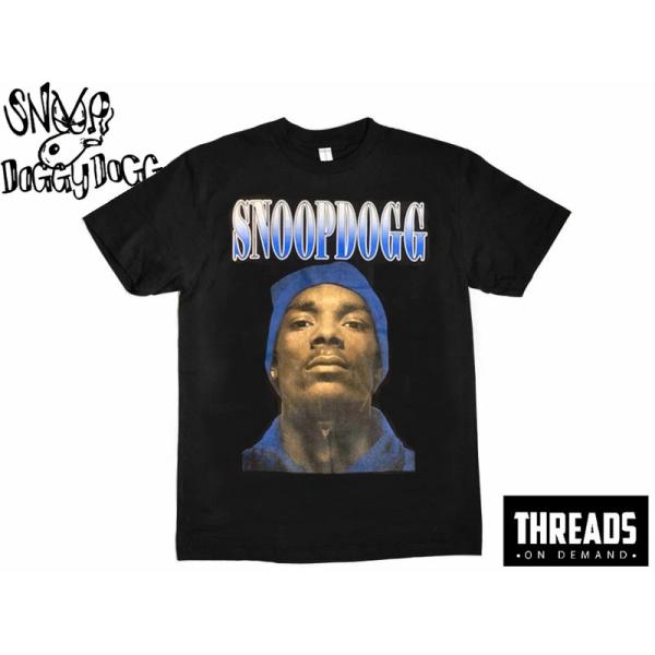 THREADS ON DEMAND スレッドオンデマンド SNOOP 2 T-SHIRTS BLACK スヌープドッグ Tシャツ ブラック 22136　23008