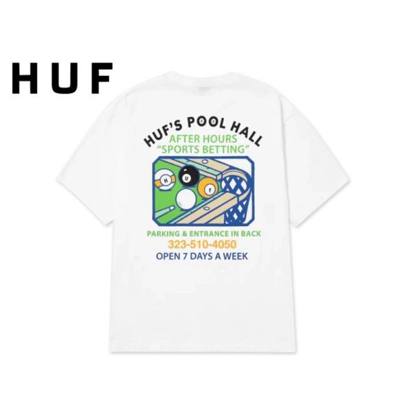 HUF ハフ RACK EM UP T-SHIRTS WHITE Tシャツ ホワイト 23059