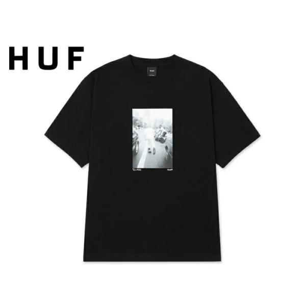 HUF ハフ FIGHT THE TRAFFIC T-SHIRTS BLACK Tシャツ ブラック 23063