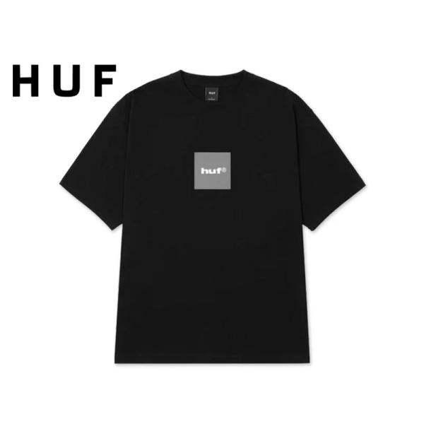HUF ハフ 89 BOX LOGO T-SHIRTS BLACK/GREY 89ボックス Tシャツ ブラック/グレー 23067