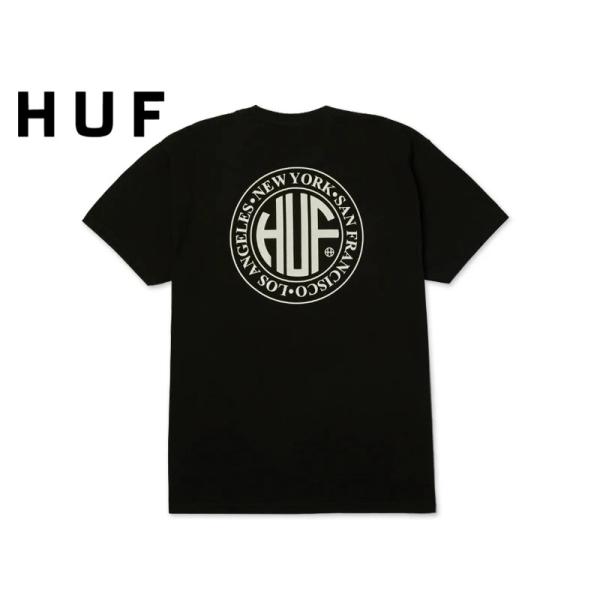 HUF ハフ REGIONAL T-SHIRTS BLACK Tシャツ ブラック 23068