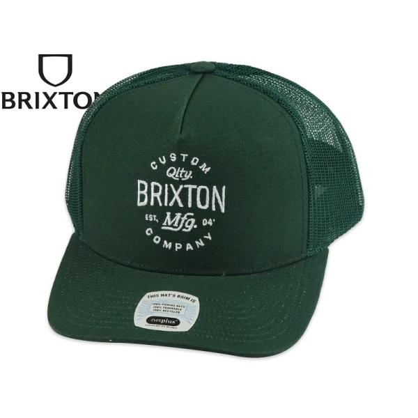 BRIXTON ブリクストン FREMONT C NP MP TRUCKER CAP PRIMAL GREEN メッシュキャップ グリーン 23088