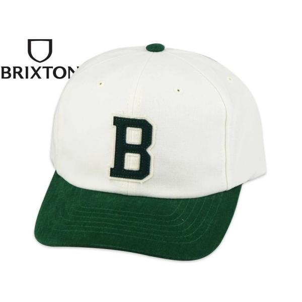 BRIXTON ブリクストン BIG B MP CAP OFF WHITE/PRIMAL GREEN キャップ オフホワイト/プライマル グリーン 23096