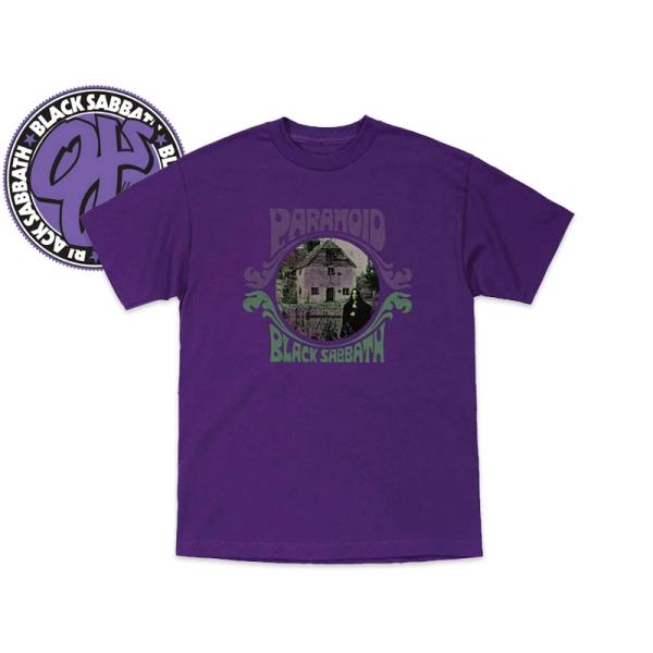 OJ WHEEL×Black Sabbath オージェーウィール×ブラックサバス Paranoid Witch T-SHIRTS PURPLE Tシャツ パープル 23126
