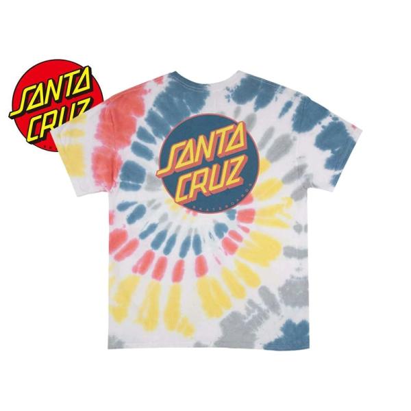 SANTA CRUZ サンタクルーズ OTHER DOT MIDWEIGHT T SHIRT YELLOW STONE アザードット Tシャツ イエローストーン 23134