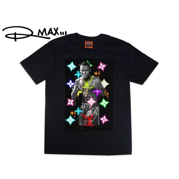 R MAX CLOTHING アール マックス クロージング MONEY WEATHER T-SHIRTS BLACK フロイド・メイウェザー Tシャツ ブラック 23157