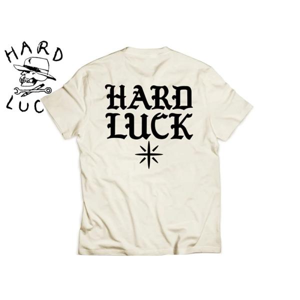 HARD LUCK ハードラック UPPER HAND T-SHIRTS OFF WHITE カラーＴシャツ オフホワイト 23172