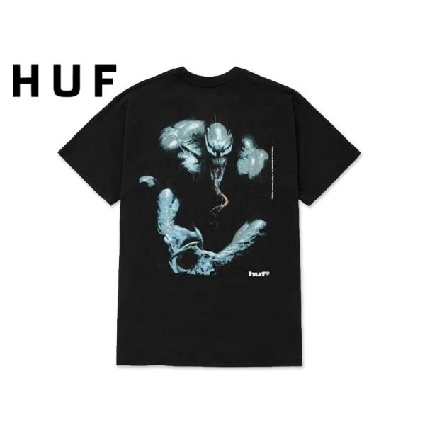 HUF×VENOM ハフ×ベノム PROTECTOR T-SHIRTS BLACK Tシャツ ブラック 23191
