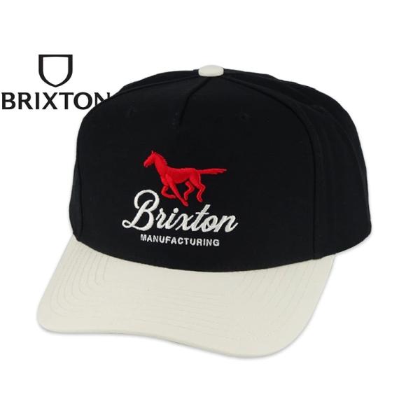 BRIXTON ブリクストン LEISURE CAP BLACK/WHITECAP キャップ ブラック/ホワイトキャップ 23211