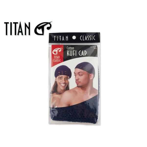 TITANDONNA タイタンドナ COTTON KUFI CAP NAVY コットンカフィキャップ ネイビー 3097
