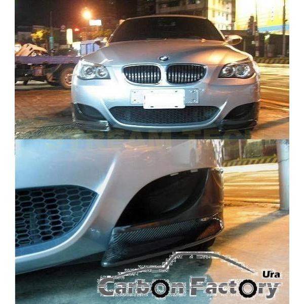 BMW E60 M5 セダン用 VRS CSLスタイル カーボン フロントスプリッター 
