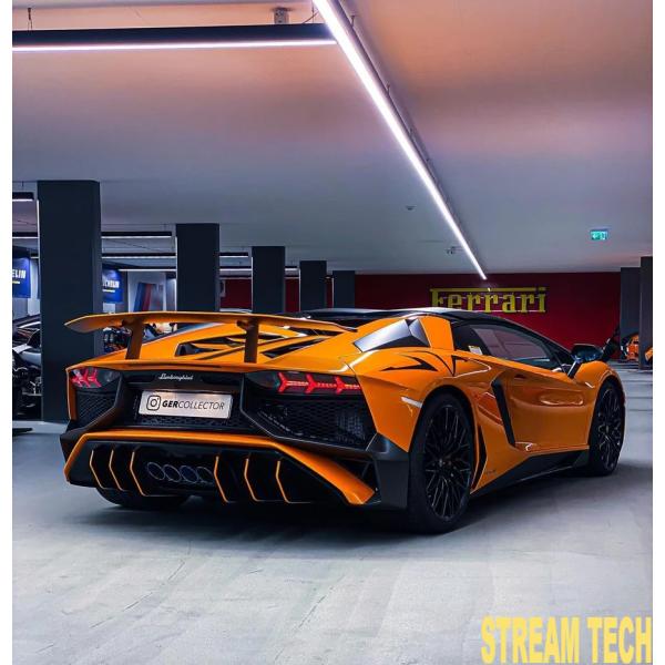 iPE イノテック Lamborghini アヴェンタドール LP750-4 SV用 可変バルブ マフラー チタン製 ランボルギーニ Aventador ロード