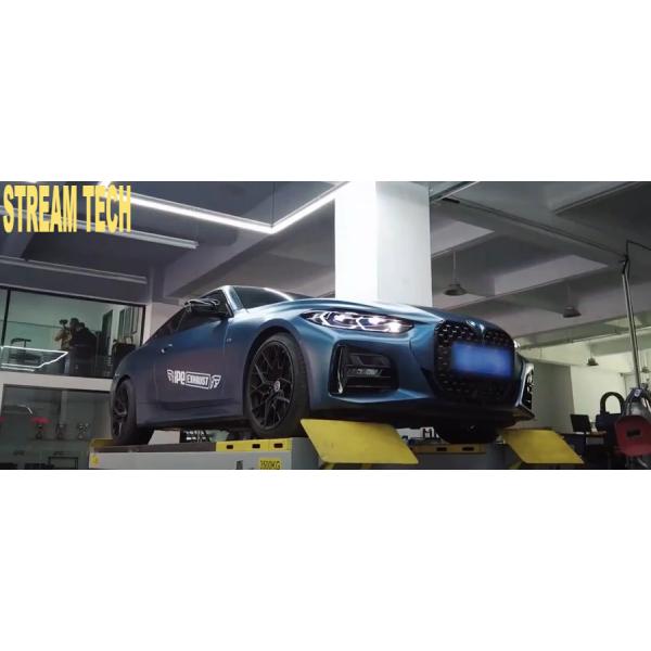 iPE イノテック BMW G22 G23 G26 4シリーズ 420i 425i 430i用 可変バルブ マフラー フルシステム ステンレス製 テールエンド 