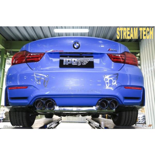 iPE イノテック BMW F80 M3 F82 F83 M4用 可変バルブ マフラー Loudバージョン ステンレス製 テールエンド Mシリーズ S55B30