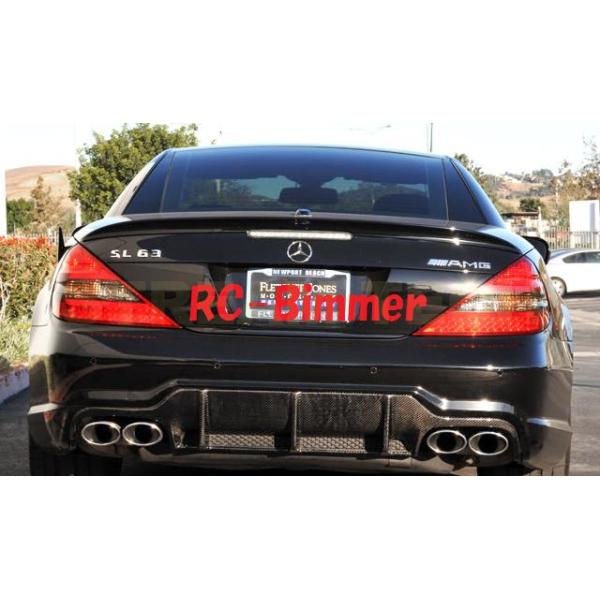 ベンツＲ230用 BENZ メルセデス ベンツ R230 SL65 AMG用 ブラックシリーズ カーボン