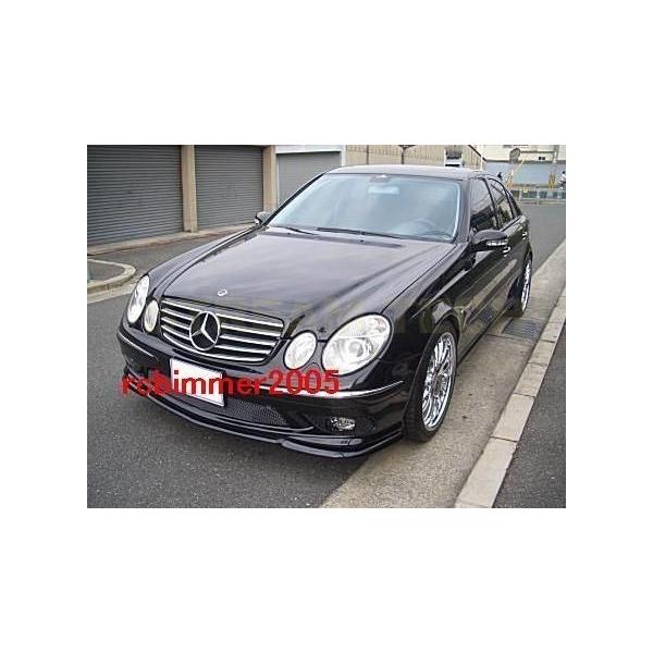 特価 ベンツ W211 E55 AMG カーボン フロントスポイラー リップ streamtech_mb0555