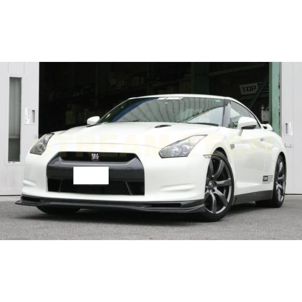 GTR35 kansai カーボンリップスポイラー Kansai Service Carbon Fiber Front Lip Spoiler for 2009-16