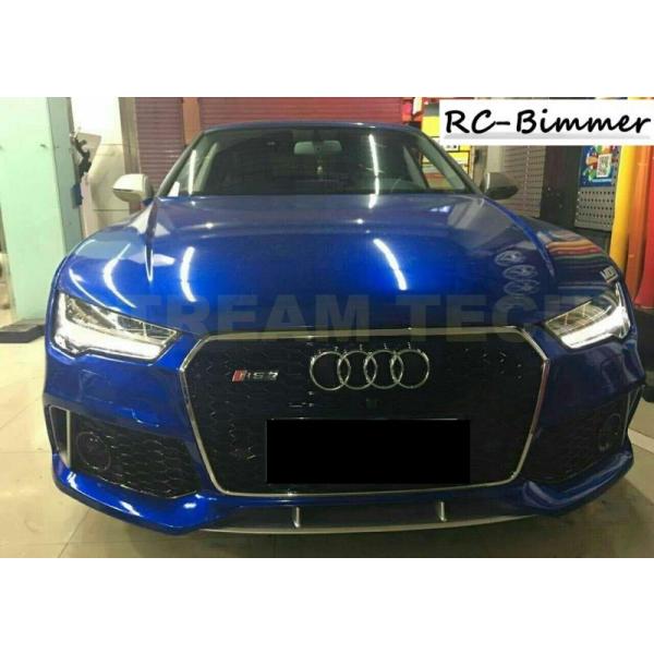 AUDI アウディ C7 4G A7 S7 RS7 スポーツバック 後期用 RSルック フロントバンパーセット PPウレタン製 バンパー エアロパーツ リップ 