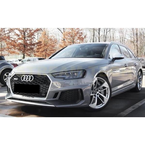 AUDI アウディ B9 8W A4 S4 前期用 RSタイプ ハニカムグリル 2種類有 センターグリル フロントグリル ラジエターグリル RSグリル クワトロ