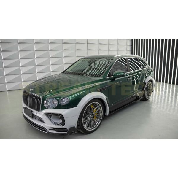 BENTLEY ベントレー ベンテイガ 後期用 MANSOタイプ カーボン ワイドボディキット フルエアロセット バンパー フェンダー 綾織カーボン Benta