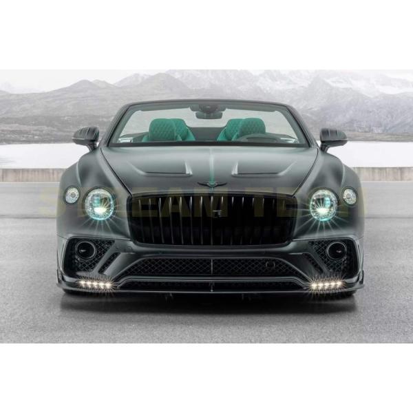 BENTLEY ベントレー コンチネンタル GT用 MANSOタイプ ドライカーボン ボディキット フルエアロセット バンパー ボンネット サイドステップ 3代