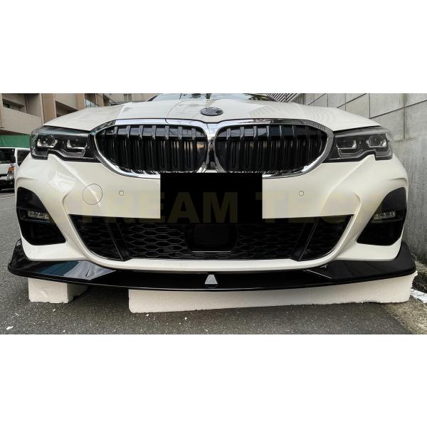 BMW フロントアンダースポイラー リップスポイラー メーカー不明 艶あり黒 BMW フロントアンダースポイラー リップスポイラー メーカー不明