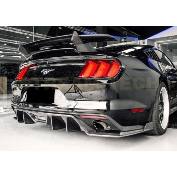FORD フォード マスタング用 HPタイプ ダクト付き カーボン リア